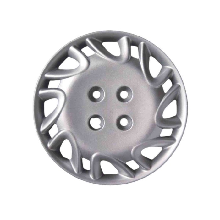 368-14 4 PEZZI.JPG Copricerchi Da 14" Pollici Compatibili Per Fiat Punto Restyling Elx Dal 1997 Al 1999 Articolo Non Originale E