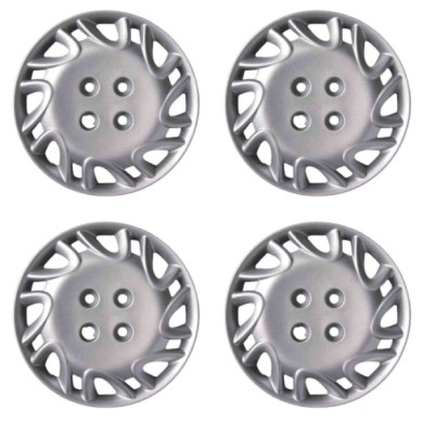 368-14.JPG Copricerchi Da 14" Pollici Compatibili Per Fiat Punto Restyling Elx Dal 1997 Al 1999 Articolo Non Originale E Senza L