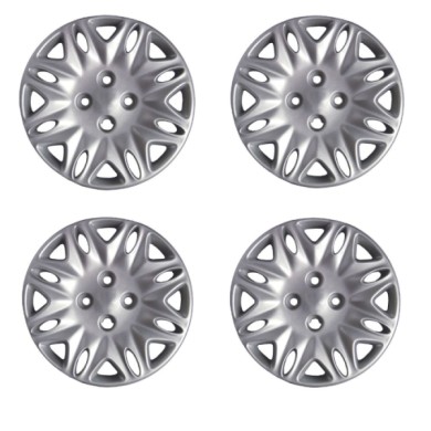 369-14.JPG Copricerchi Da 14" Pollici Compatibili Per Lancia Lancia Y Elefantino Blu Dal 1999 Al 2003 Articolo Non Originale E S