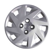 391-13 4 PEZZI.JPG Copricerchi Da 13" Pollici Compatibili Per Fiat Punto S 2° Serie Dal 1999 Al 2004 Articolo Non Originale E Se