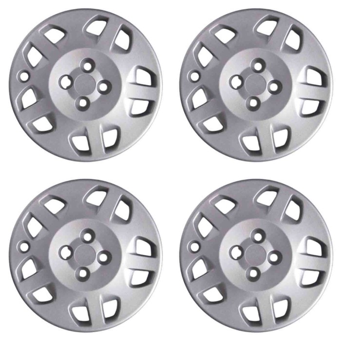 393-14.JPG Copricerchi Da 14" Pollici Compatibili Per Fiat Punto Elx 2° Serie Dal 1999 Al 2010 Articolo Non Originale E Senza Lo