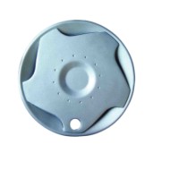 401-13 4 PEZZI.JPG Copricerchi Da 13" Pollici Compatibili Per Renault Clio Dal 1990 Al 1998 Articolo Non Originale E Senza Logo