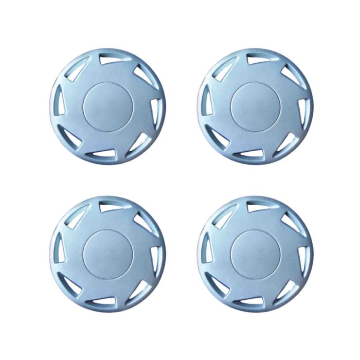 402-13.JPG Copricerchi Da 13" Pollici Compatibili Per Renault Clio Restyling Dal 1992 Al 1998 Articolo Non Originale E Senza Log