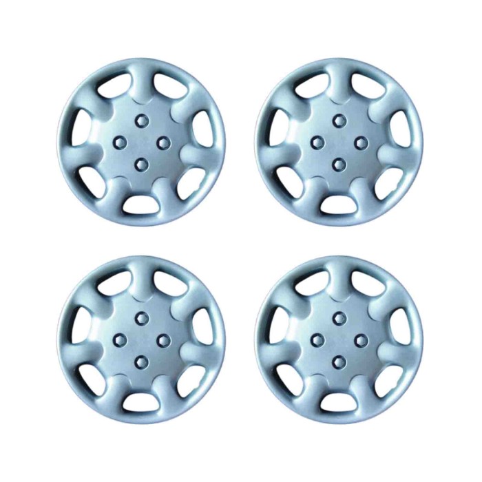 416-15.JPG Copricerchi Da 15" Pollici Compatibili Per Peugeot Ranch Dal 1998 Al 2008 - Partner Dal 1998 Al 2008 Senza Logo