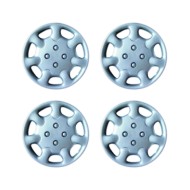 Copricerchi Da 15" Pollici Compatibili Per Peugeot Ranch Dal 1998 Al 2008 - Partner Dal 1998 Al 2008 Senza Logo