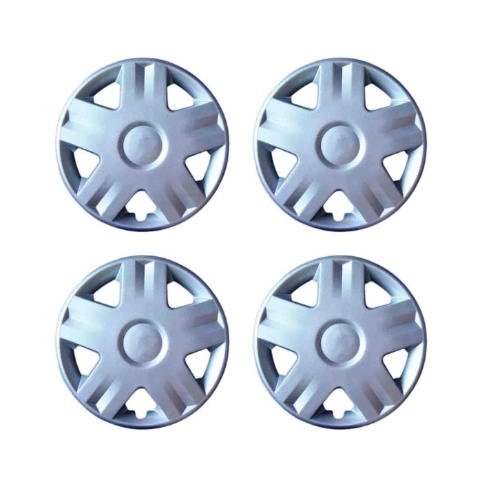 417-13.JPG Copricerchi Da 13" Pollici Compatibili Per Renault Clio 2° Serie Dal 1998- 2012 - Scenic Dal 1999 Al 2003 Senza Logo