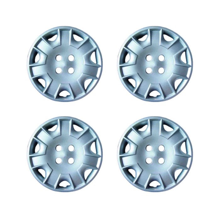 420-13.JPG Copricerchi Da 13" Pollici Compatibili Per Renault Laguna Restyling Dal 1998 Al 2002 Articolo Non Originale E Senza L