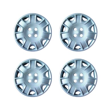 420-15.JPG Copricerchi Da 15" Pollici Compatibili Per Renault Laguna Restyling Dal 1998 Al 2002 Articolo Non Originale E Senza L