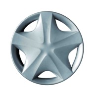 424-13 4 PEZZI.JPG Copricerchi Da 13" Pollici Compatibili Per Ford Ka 1° Serie Dal 1996 Al 2008 Articolo Non Originale E Senza L