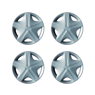 424-13.JPG Copricerchi Da 13" Pollici Compatibili Per Ford Ka 1° Serie Dal 1996 Al 2008 Articolo Non Originale E Senza Logo