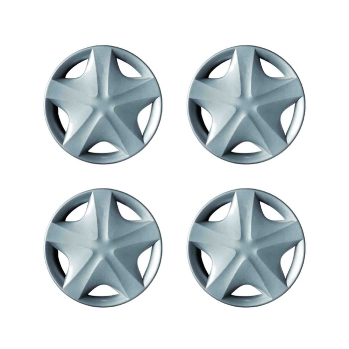 424-13.JPG Copricerchi Da 13" Pollici Compatibili Per Ford Ka 1° Serie Dal 1996 Al 2008 Articolo Non Originale E Senza Logo