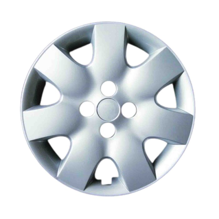 436-15 4 PEZZI.JPG Copricerchi Da 15" Pollici Compatibili Per Nissan Micra 1° Serie Dal 1989 Al 1993 Articolo Non Originale E Se