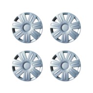 Copricerchi Da 14" Pollici Compatibili Per Ford Fiesta V Dal 2002 Al 2008 Articolo Non Originale E Senza Logo