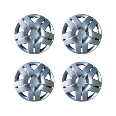 443-16.JPG Copricerchi Da 16" Pollici Compatibili Per Renault Laguna Dal 2005 Al 2012 Articolo Non Originale E Senza Logo