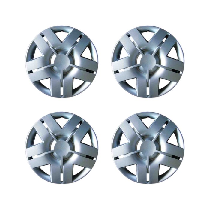 443-16.JPG Copricerchi Da 16" Pollici Compatibili Per Renault Laguna Dal 2005 Al 2012 Articolo Non Originale E Senza Logo