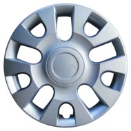 446-13_4 PEZZI.jpg Copricerchi Da 13" Pollici Compatibili Per Chevrolet Matiz 1° E 2° Serie Dal 1998 Al 2010 Articolo Non Origin