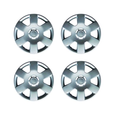 452-14.JPG Copricerchi Da 14" Pollici Compatibili Per Toyota Aygo Dal 2005 Al 2014 Articolo Non Originale E Senza Logo