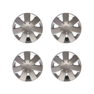 455-15.JPG Copricerchi Da 15" Pollici Compatibili Per Nissan Note Dal 2006 Al 2013 Articolo Non Originale E Senza Logo