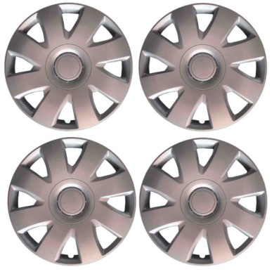 457-16.JPG Copricerchi Da 16" Pollici Compatibili Per Citroen C4 Dal 2004 Al 2010 - Jumpy Dal 2008 Al 2015 - Berlingo Dal 2008 A