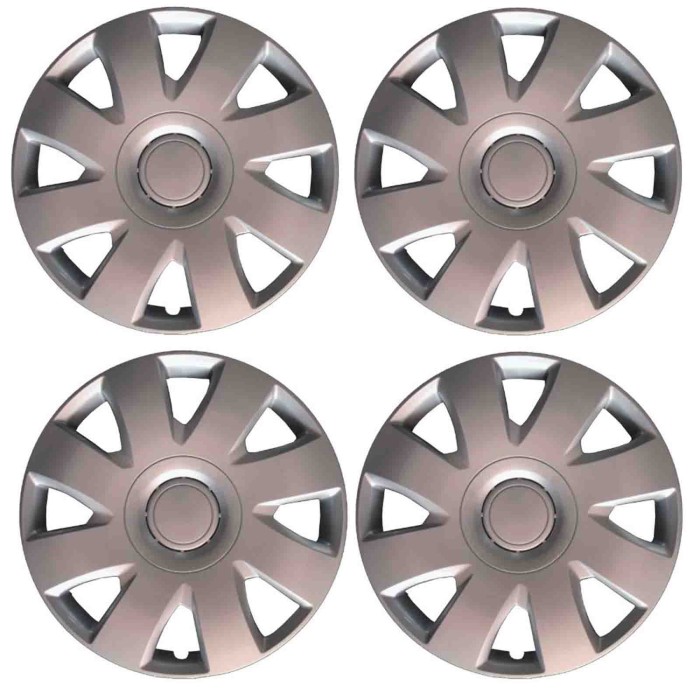 457-16.JPG Copricerchi Da 16" Pollici Compatibili Per Citroen C4 Dal 2004 Al 2010 - Jumpy Dal 2008 Al 2015 - Berlingo Dal 2008 A