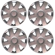 Copricerchi Da 16" Pollici Compatibili Per Citroen C4 Dal 2004 Al 2010 - Jumpy Dal 2008 Al 2015 - Berlingo Dal 2008 Al 2015