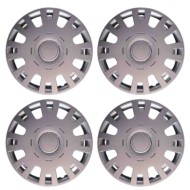 Copricerchi Da 15" Pollici Compatibili Per Citroen C4 Dal 2004 Al 2010 - Berlingo Dal 1998 Al 2008 Senza Logo