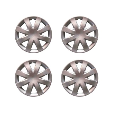 460-15.JPG Copricerchi Da 15" Pollici Compatibili Per Renault Clio 3° Serie Dal 2005 Al 2013 Articolo Non Originale E Senza Logo