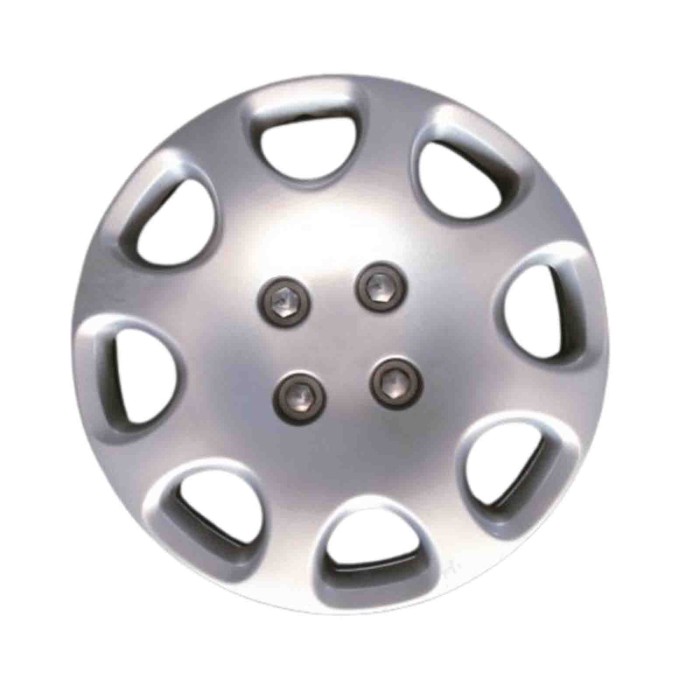 464-15 4 PEZZI.JPG Copricerchi Da 15" Pollici Compatibili Per Peugeot 307 Ranch Dal 1998 Al 2008 - Partner Dal 1998 Al 2008 Senz