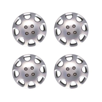 464-15.JPG Copricerchi Da 15" Pollici Compatibili Per Peugeot 307 Ranch Dal 1998 Al 2008 - Partner Dal 1998 Al 2008 Senza Logo