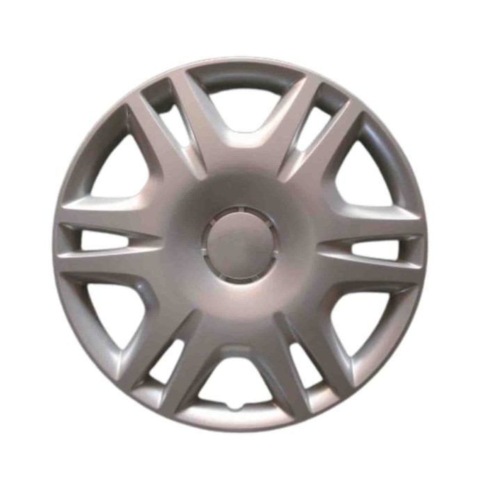 466-16 4 PEZZI.JPG Copricerchi Da 16" Pollici Compatibili Per Opel Corsa D Dal 2006 Al 2014 Articolo Non Originale E Senza Logo