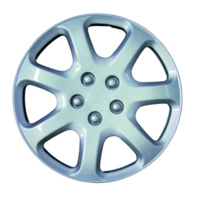 474-16 4 PEZZI.JPG Copricerchi Da 16" Pollici Compatibili Per Peugeot 307 Dal 2005 Al 2009 - 407 Dal 2005 Al 2012 Senza Logo