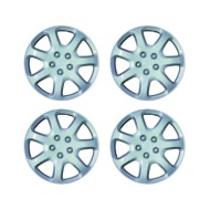 Copricerchi Da 16" Pollici Compatibili Per Peugeot 307 Dal 2005 Al 2009 - 407 Dal 2005 Al 2012 Senza Logo