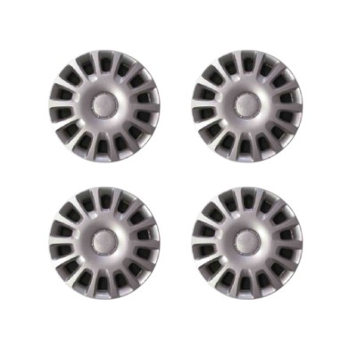 478-14.JPG Copricerchi Da 14" Pollici Compatibili Per Opel Corsa D Dal 2006 Al 2014 Articolo Non Originale E Senza Logo