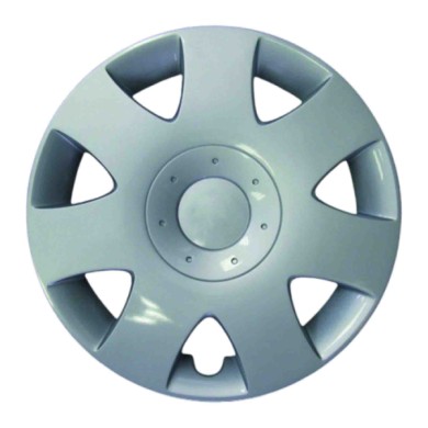 484-16 4 PEZZI.JPG Copricerchi Da 16" Pollici Compatibili Per Nissan Note Restyling Dal 2009 Al 2010 Articolo Non Originale E Se