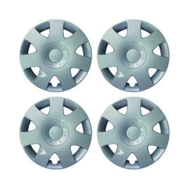 484-16.JPG Copricerchi Da 16" Pollici Compatibili Per Nissan Note Restyling Dal 2009 Al 2010 Articolo Non Originale E Senza Logo