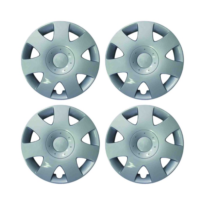 484-16.JPG Copricerchi Da 16" Pollici Compatibili Per Nissan Note Restyling Dal 2009 Al 2010 Articolo Non Originale E Senza Logo