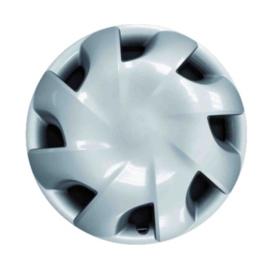 485-15 4 PEZZI.JPG Copricerchi Da 15" Pollici Compatibili Per Toyota Iq Dal 2009 Al 2014 Articolo Non Originale E Senza Logo