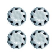 Copricerchi Da 15" Pollici Compatibili Per Toyota Iq Dal 2009 Al 2014 Articolo Non Originale E Senza Logo