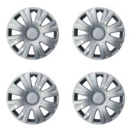 Copricerchi Da 15" Pollici Compatibili Per Citroen C3 Dal 2009 Al 2016 Articolo Non Originale E Senza Logo