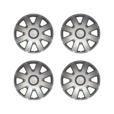 491-16.JPG Copricerchi Da 16" Pollici Compatibili Per Ford Ford Focus Dal 2008 Al 2011 Articolo Non Originale E Senza Logo