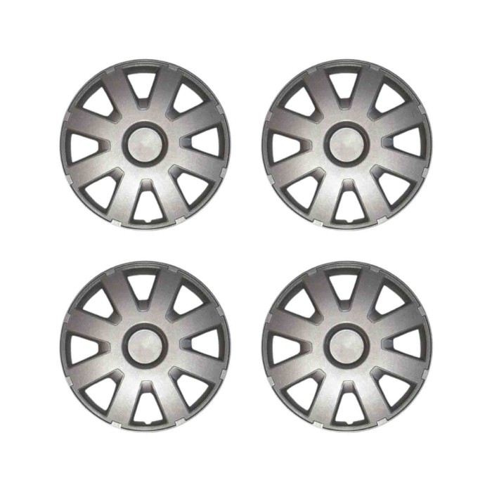 491-16.JPG Copricerchi Da 16" Pollici Compatibili Per Ford Ford Focus Dal 2008 Al 2011 Articolo Non Originale E Senza Logo