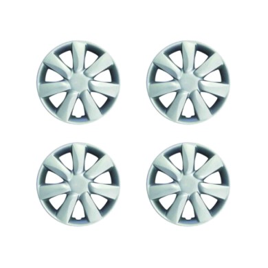 494-14.JPG Copricerchi Da 14" Pollici Compatibili Per Nissan Micra 4° Serie Dal 2010 Al 2017 Articolo Non Originale E Senza Logo