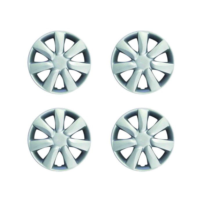 494-14.JPG Copricerchi Da 14" Pollici Compatibili Per Nissan Micra 4° Serie Dal 2010 Al 2017 Articolo Non Originale E Senza Logo