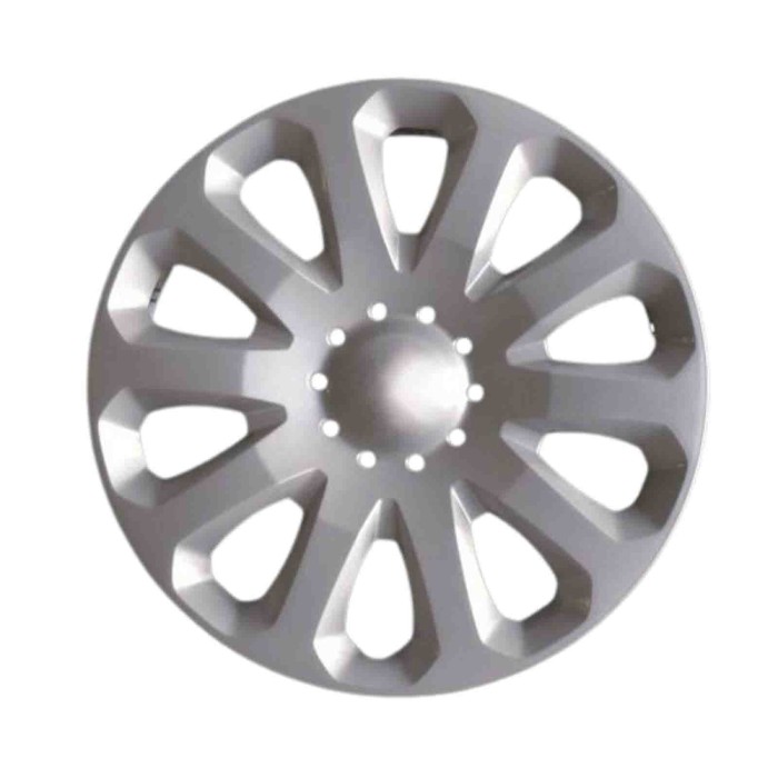 497-15 4 PEZZI.JPG Serie Kit 4 Coppe Ruota Copricerchi Da 15" Pollici Compatibili Per Ford Ka Dal 2009 Al 2016 Articolo Non Orig