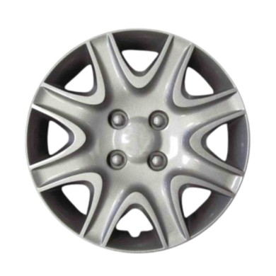 499-15 4 PEZZI.JPG Copricerchi Da 15" Pollici Compatibili Per Peugeot 308 Dal 2007 Al 2014 Articolo Non Originale E Senza Logo