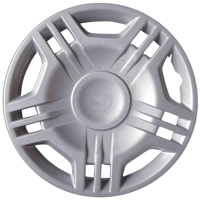 713-14 4 PEZZI.JPG Copricerchi Da 14" Pollici Compatibili Per Fiat Panda 2° Serie Dal 2003 Al 2011 Articolo Non Originale E Senz