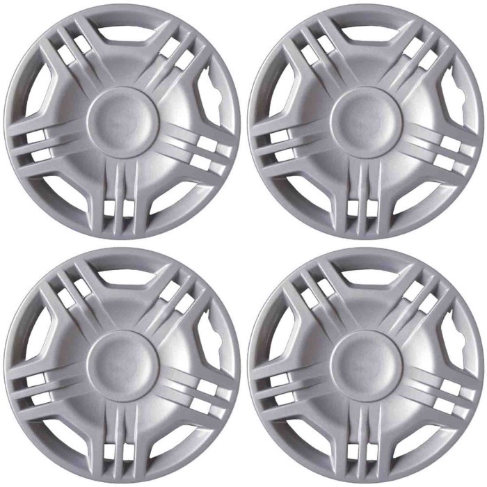 713-14.JPG Copricerchi Da 14" Pollici Compatibili Per Fiat Panda 2° Serie Dal 2003 Al 2011 Articolo Non Originale E Senza Logo