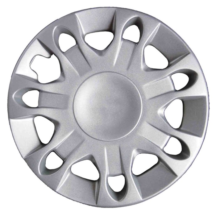 714-14_4 PEZZI.jpg Copricerchi Da 14" Pollici Compatibili Per Lancia Lancia Y Dal 1999 Al 2003 Articolo Non Originale E Senza Lo