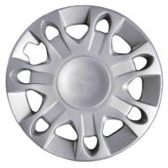 714-14_4 PEZZI.jpg Copricerchi Da 14" Pollici Compatibili Per Lancia Lancia Y Dal 1999 Al 2003 Articolo Non Originale E Senza Lo