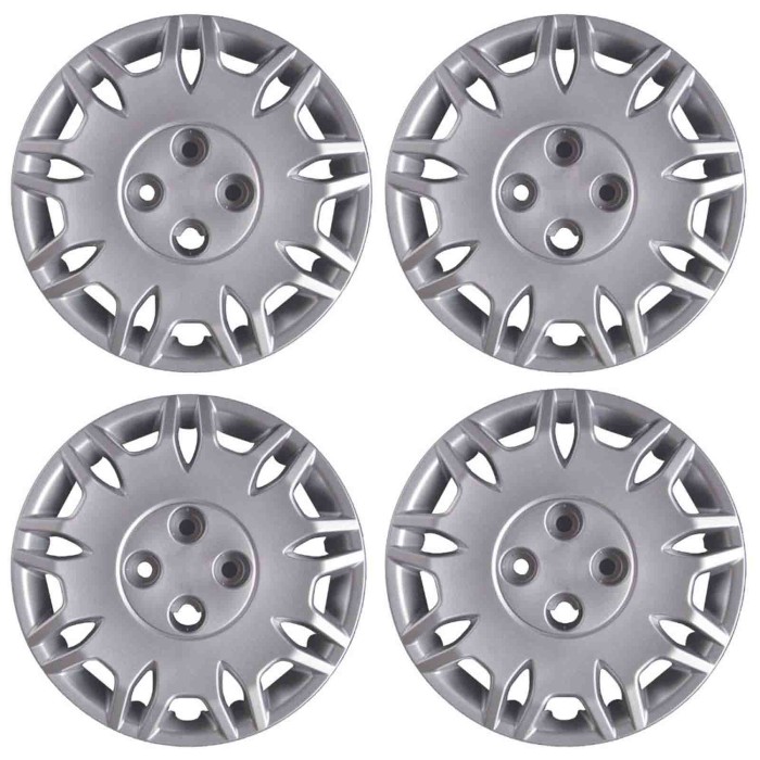 714-14.JPG Copricerchi Da 14" Pollici Compatibili Per Lancia Lancia Y Dal 1999 Al 2003 Articolo Non Originale E Senza Logo